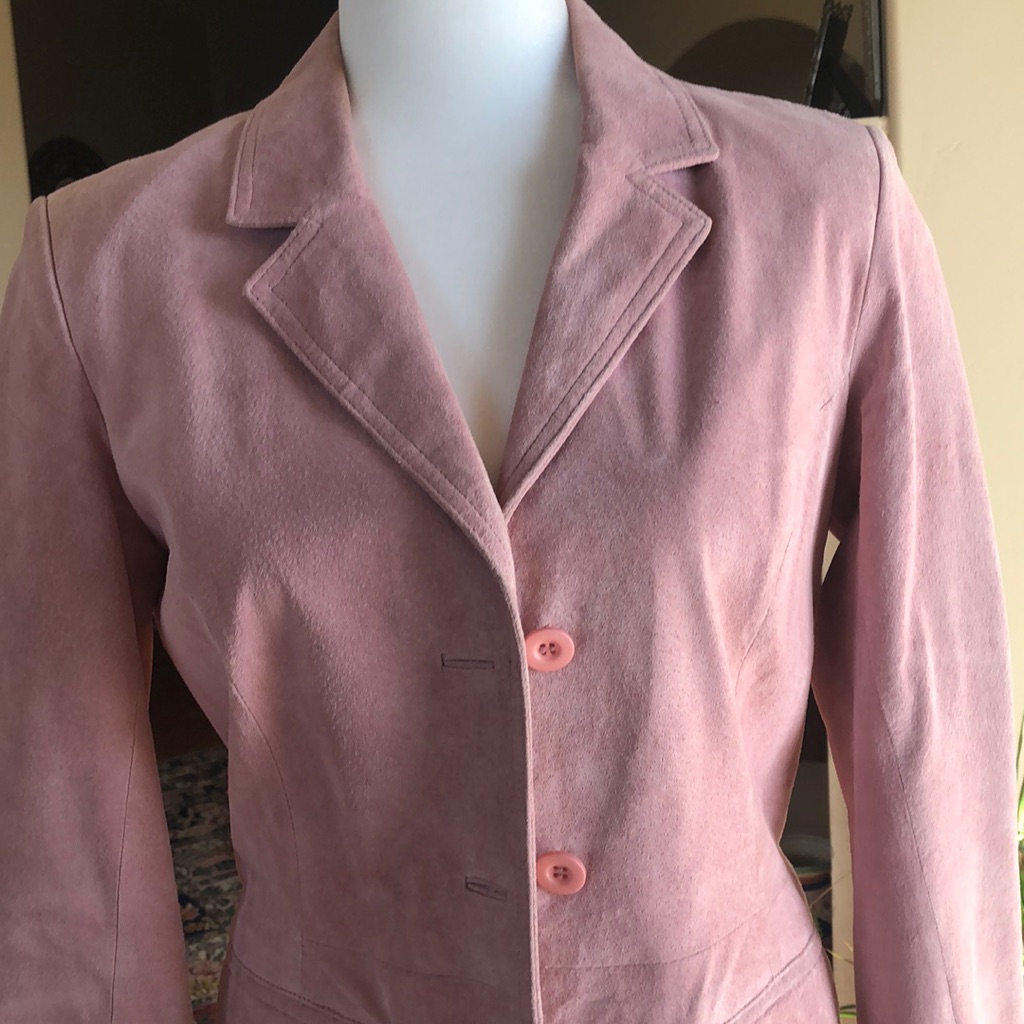 Fitted Suede Jacket